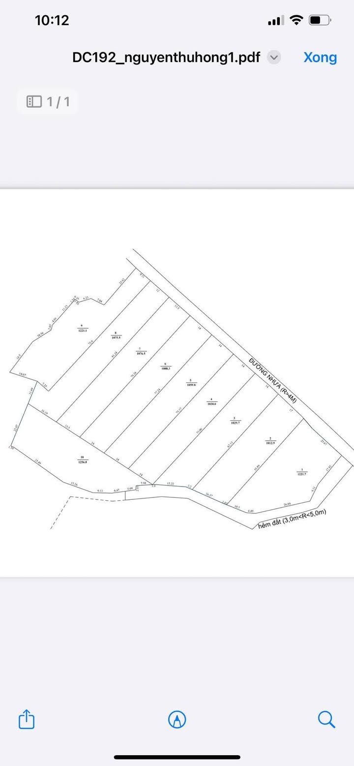 Đất Nền Mặt Tiền Long Tân 1000m² - Giá F0 Chỉ 9xx Triệu