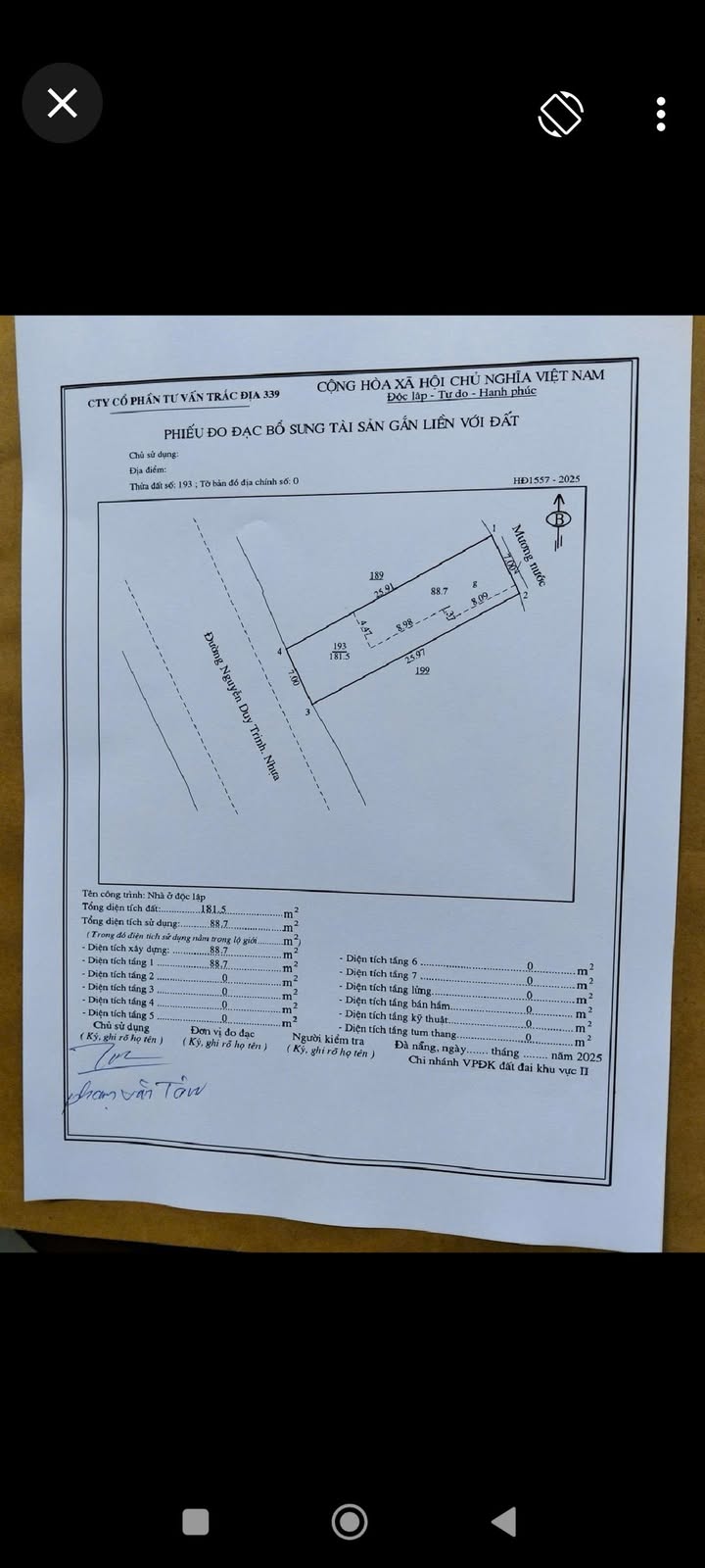 Đất nền Nguyễn Duy Trinh 182m² 11 tỷ - Sổ đỏ chính chủ