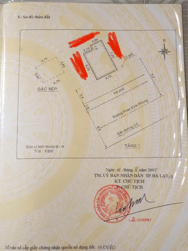 Nhà Mặt Tiền Phan Đình Phùng Đà Lạt 32m² - Kinh Doanh Sầm Uất