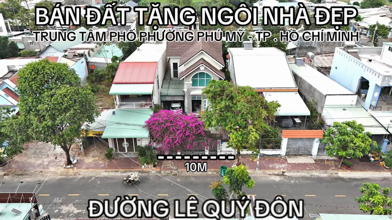 Bán Đất Tặng Nhà Phố 285m² Mặt Tiền Kinh Doanh P. Phú Mỹ, Quận 7