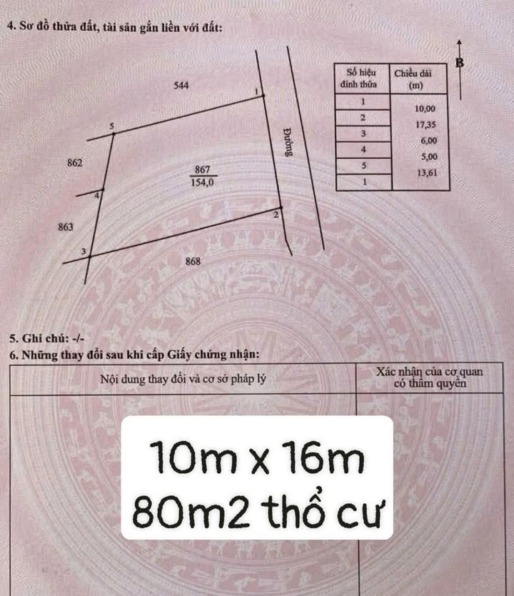 Đất nền Đá Bạc Châu Đức 160m² - Tiềm năng tăng giá!