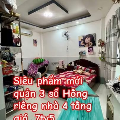Nhà 40m² 4 Tầng Hẻm Điện Biên Phủ, Q.3 - Sẵn Sàng Vào Ở Ngay!