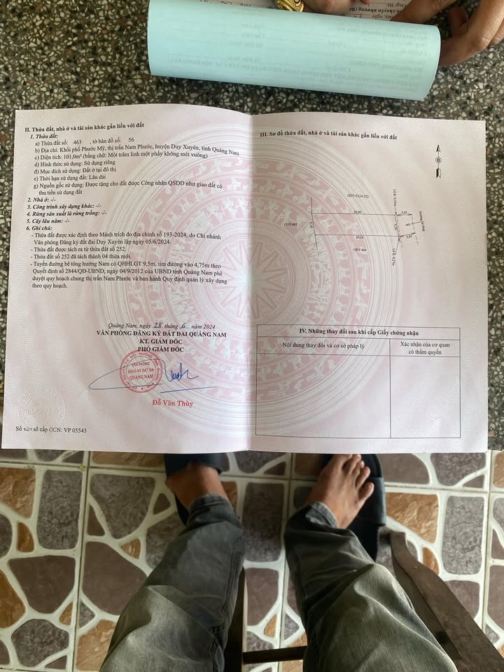 Đất Nền Nam Phước 102m² Sổ Hồng - Sát QL1A, Giá 8xx Triệu