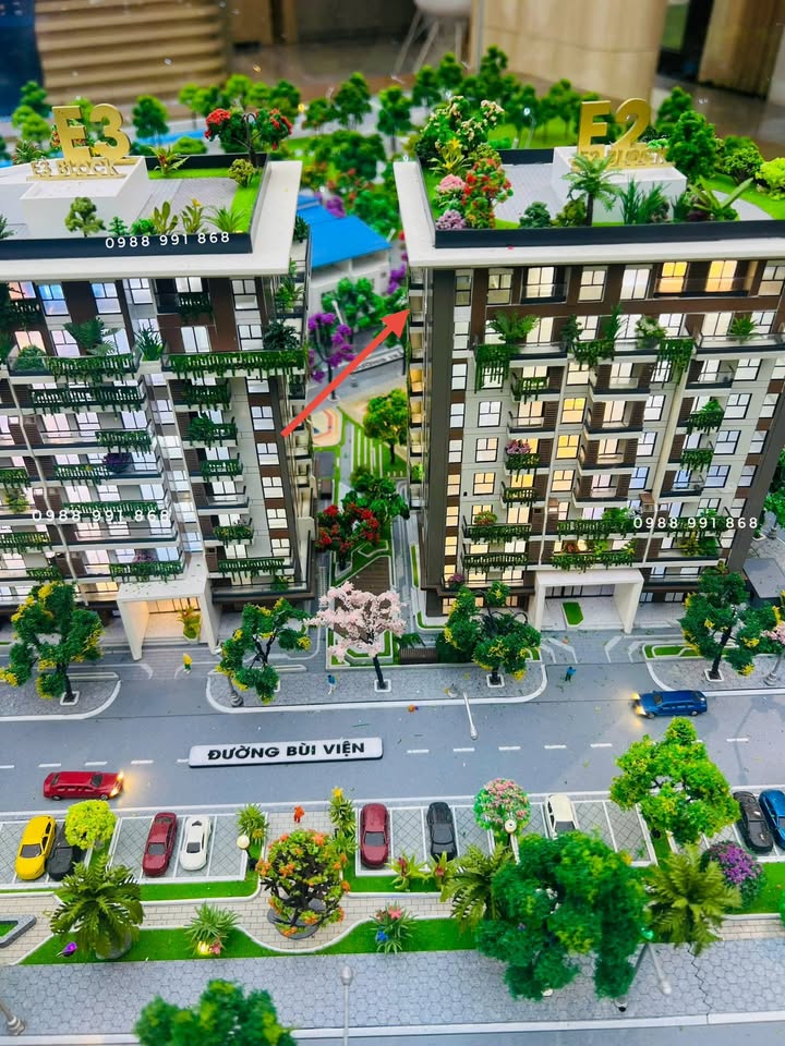 Căn hộ Ecorivers Hải Dương 61m² giá 2.69 tỷ - View cao thoáng mát!