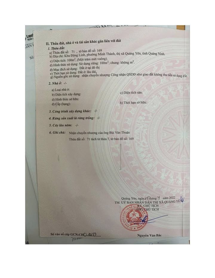 Đất nền Quảng Ninh 100m² sát KCN Amata - Đầu tư sinh lời