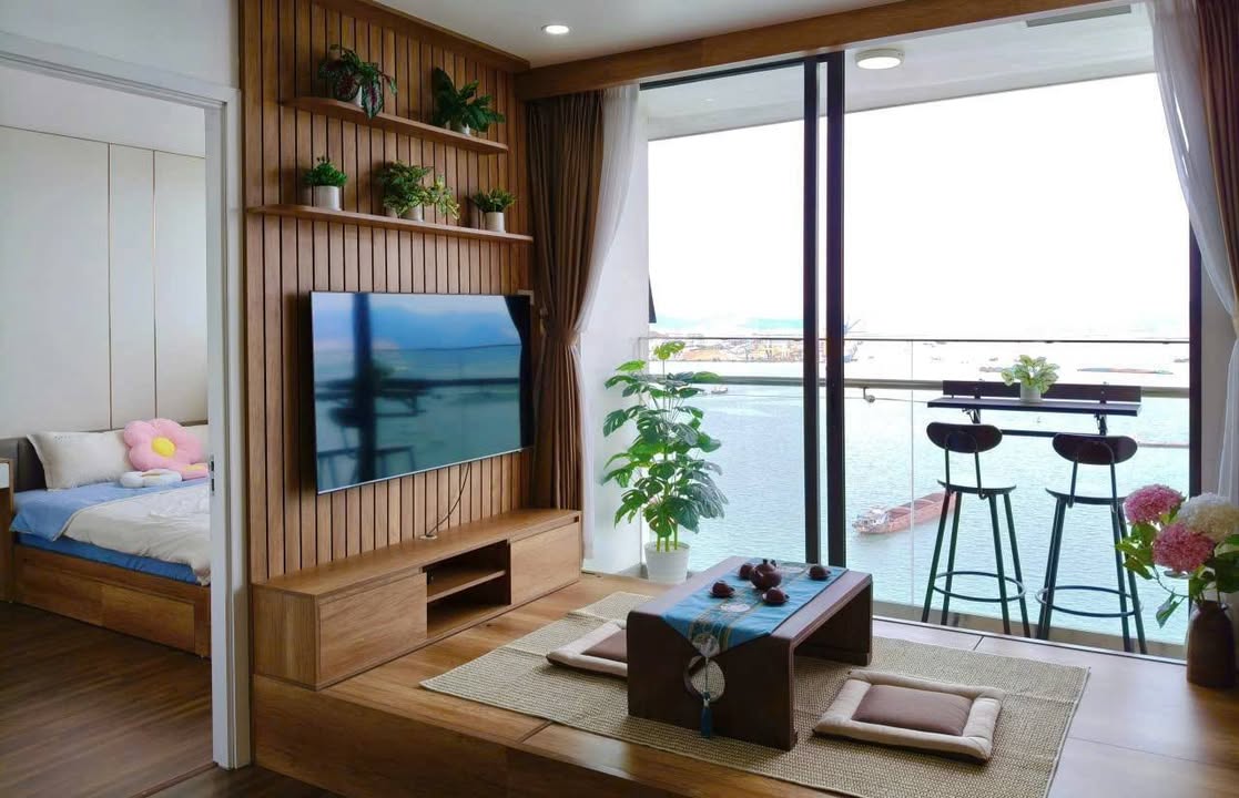 Cho thuê căn hộ Green Diamond Hạ Long 70m² - View biển, Full nội thất