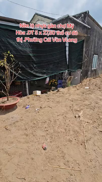 Bán Nền 138.6m² Thổ Cư 100% - Lộ Ô Tô Rộng, Vĩnh Long