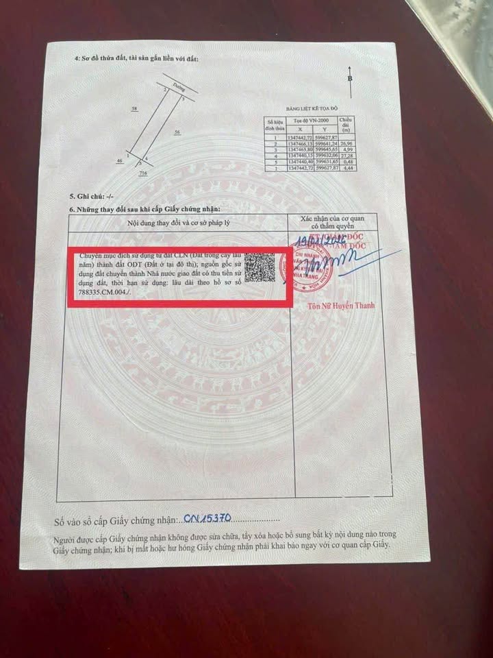 Đất Nền Phước Lộc Nha Trang 132m² - Sổ Đỏ Full Thổ Cư, Giá 2.5 Tỷ