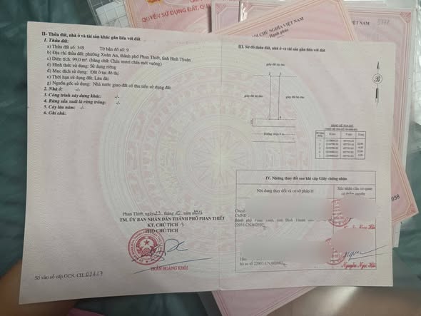 Đất Nền F17 Bắc Xuân An, Phan Thiết - 99m² Hướng Nam, Giá 3.3 Tỷ