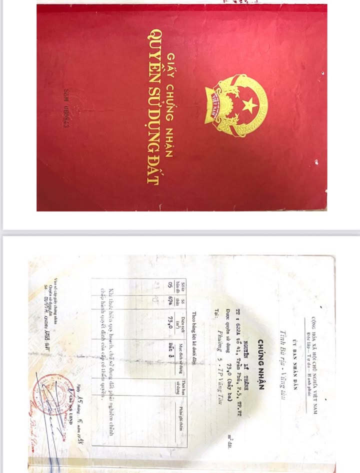 Nhà Riêng 73m² Hẻm Trần Phú, Vũng Tàu - Sổ Đỏ Thổ Cư, Sẵn Sàng Giao Dịch!