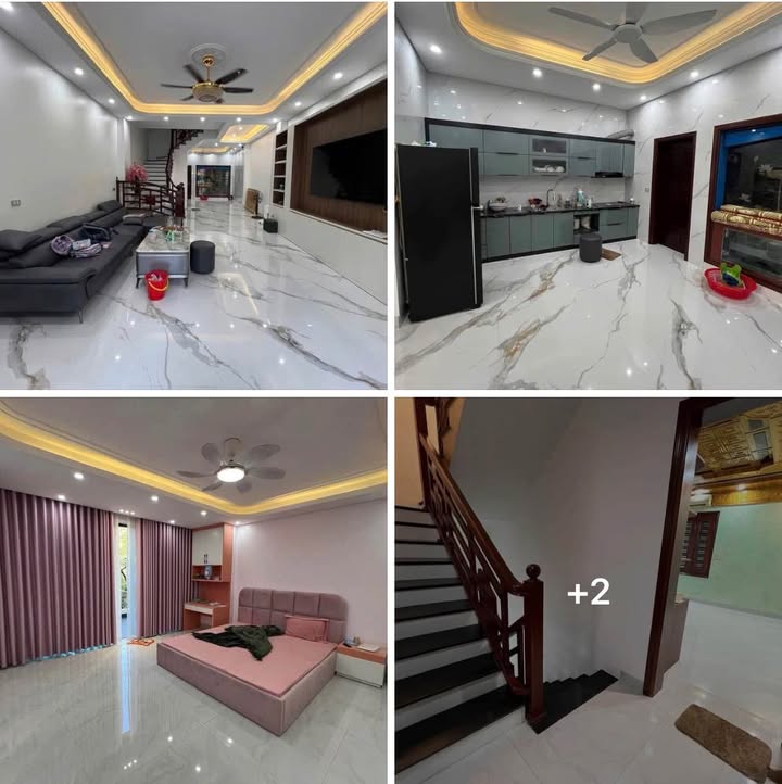 Cho thuê nhà 4 tầng mặt tiền Hud A, Bắc Ninh - 5PN, Full nội thất