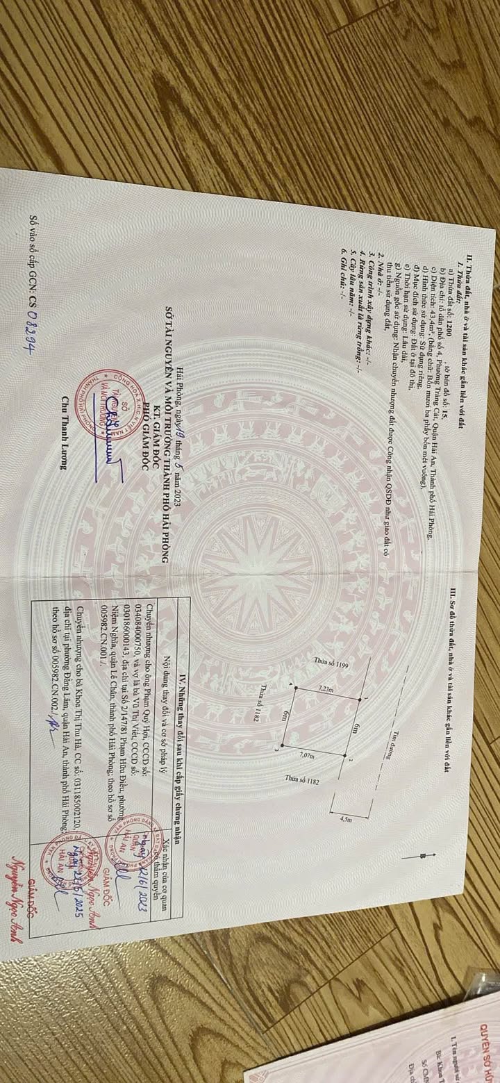 Đất Mặt Đường Tràng Cát, Hải An - 43m² Kinh Doanh Đắc Địa, Sổ Đỏ Chính Chủ