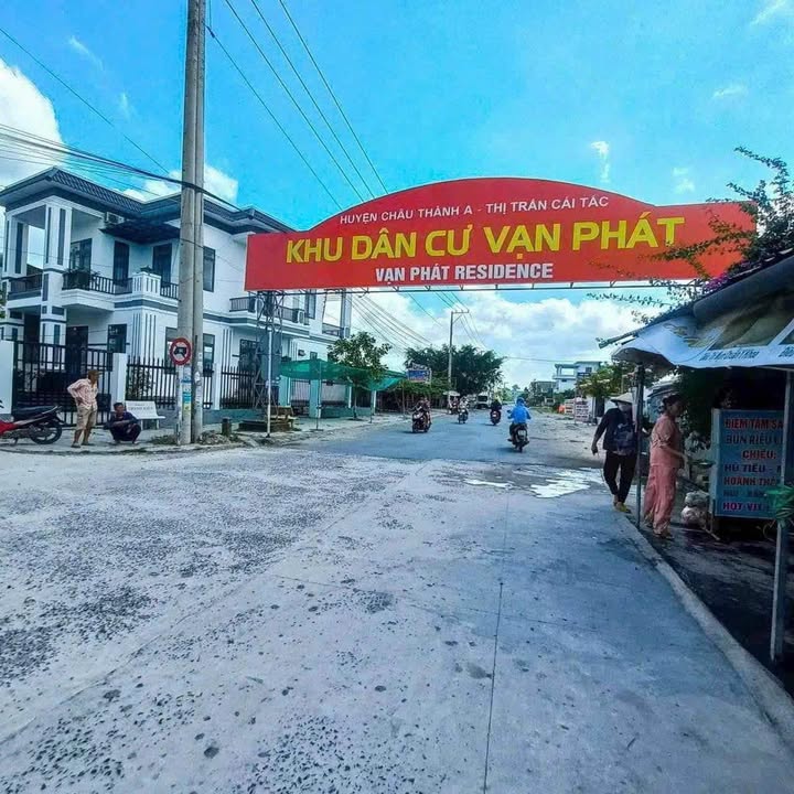 Đất nền KDC Vạn Phát Cái Tắc 100m² - Sổ đỏ chính chủ, giá tốt!