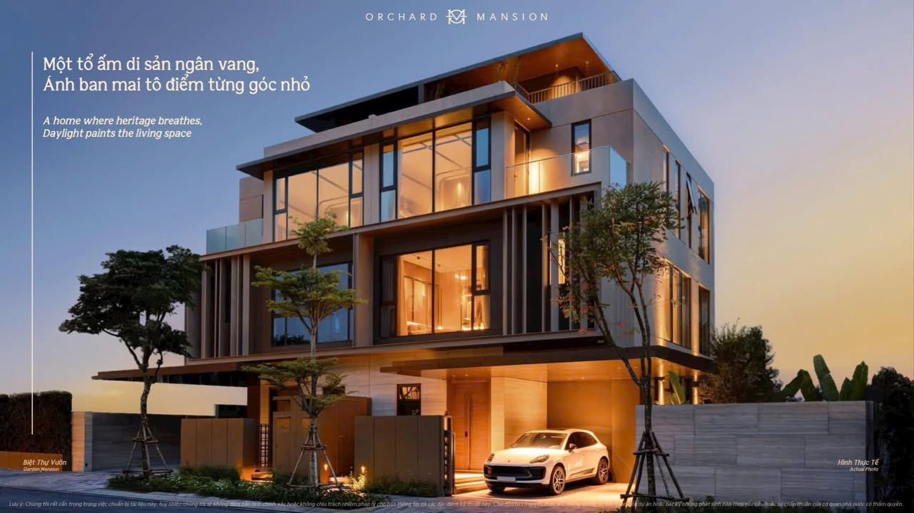 Townhouse Orchard Mansion Phú Mỹ 19,53 tỷ - Chính chủ