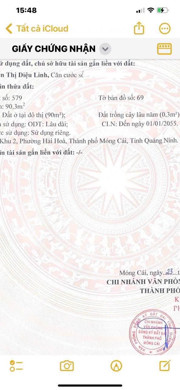 Đất nền Hải Hòa Quảng Yên 90m² giá 1 tỷ - Sổ đỏ chính chủ!