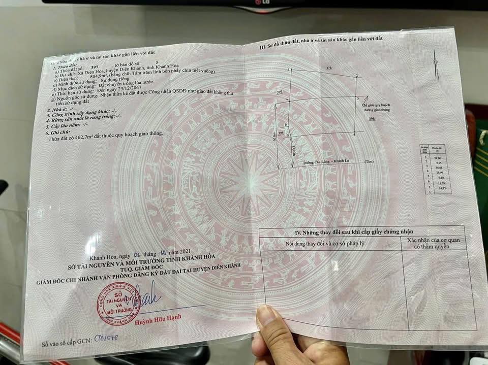 Đất nền mặt tiền QL27C Diên Lạc - 1100m² giá chỉ 5xx triệu