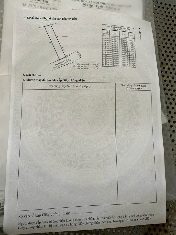 Lô đất Nha Trang 132.6m² giá 5.96 tỷ - Ô tô vào tận nơi