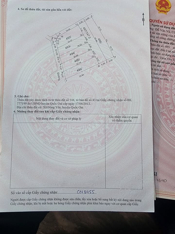 Đất nền Phú Cát 150m² - Sổ đỏ full thổ cư, ô tô vào tận đất