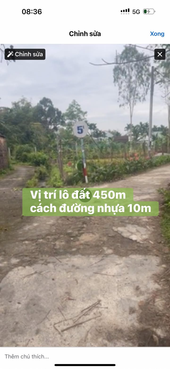 Đất Phan Chu Trinh Điện Bàn 450m² 700 triệu - Sổ đỏ chính chủ