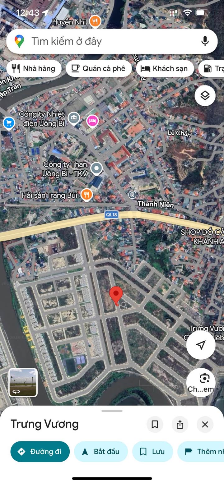 Đất nền Trưng Vương Uông Bí 150m² - Đất thổ cư 100% xây tự do