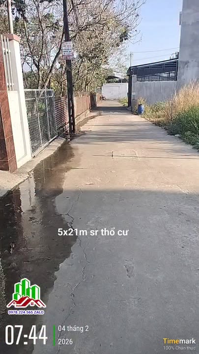 Đất nền Xã Bình Minh Trảng Bom 105m² - Sổ đỏ chính chủ!