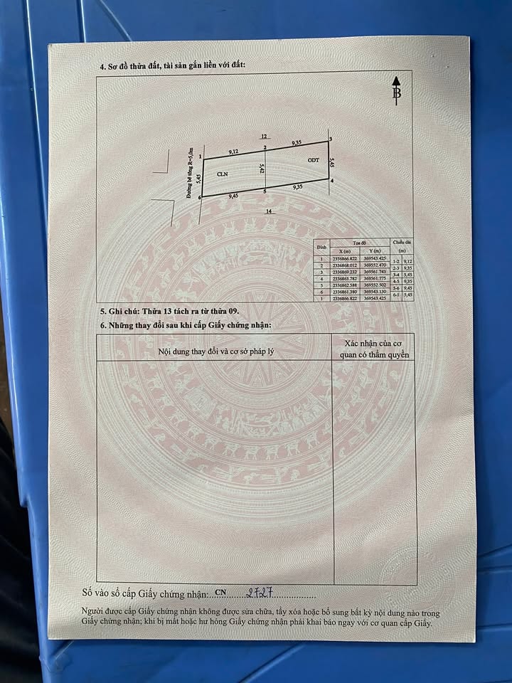 Bán đất nền Quảng Yên 100m² - Sổ đỏ chính chủ, giá chỉ 3xx triệu