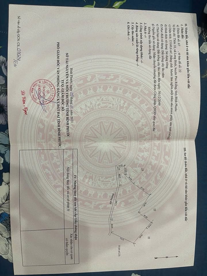 Đất vườn Chơn Thành 3.6ha - Tiềm năng sinh lời vượt trội!