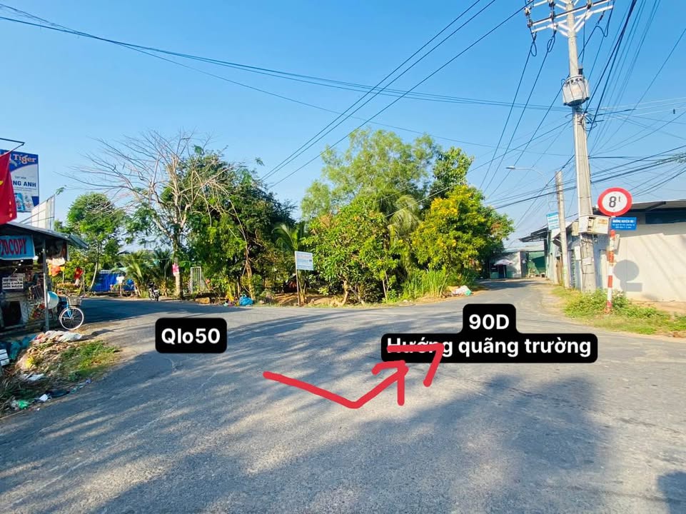 Đất nền Củ Chi 120m² - Mặt tiền nhựa, gần quảng trường - 1.x Tỷ