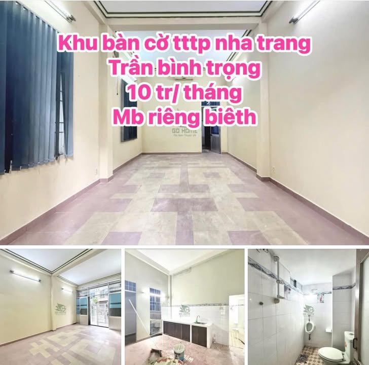 Thuê mặt bằng Trần Bình Trọng 40m² giá 10 triệu - Vị trí đắc địa