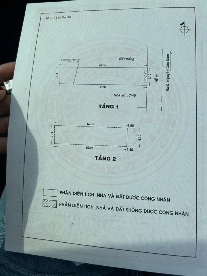 Nhà riêng Tân Sơn Nhì, Tân Phú 83m² - Ô tô vào tận nhà, giá 8.5 tỷ!