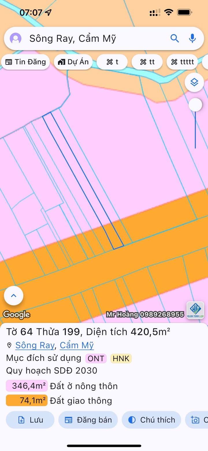 Nhà phố Đường DT765 Cẩm Mỹ 420m² - Mặt tiền kinh doanh đắc địa!