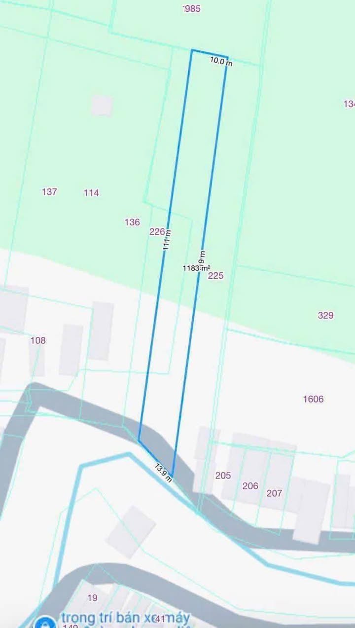 Đất nền Mỹ Quý, Long Xuyên 1100m² – Sổ đỏ chính chủ, ô tô vào tận nơi!