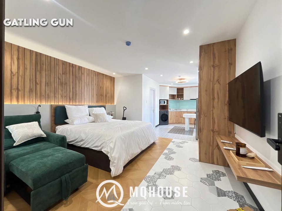 Cho thuê Căn hộ Tân Định Q1 - Ban công thoáng, Full nội thất, Sẵn sàng ở ngay!