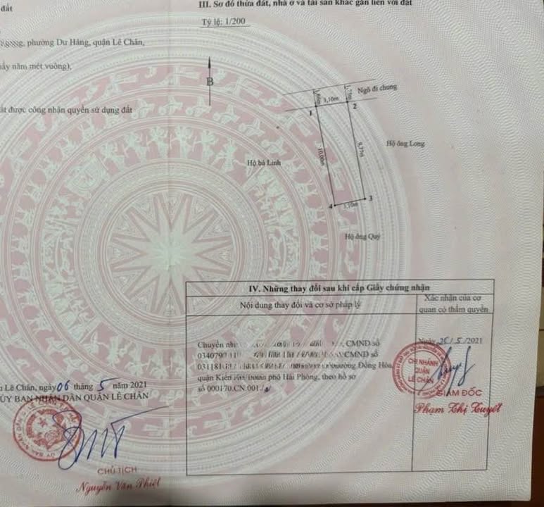 Nhà 30m² Phường Dư Hàng Kênh, Lê Chân - Giá 1.75 Tỷ, Dòng Tiền 4 Triệu/Tháng