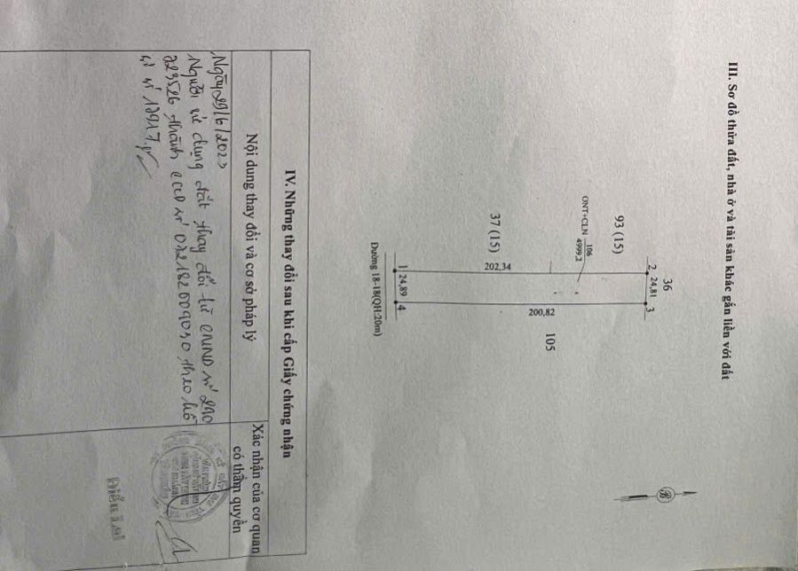 Đất nền Tân Châu 4800m² - Sổ hồng thổ cư, mặt tiền 24m