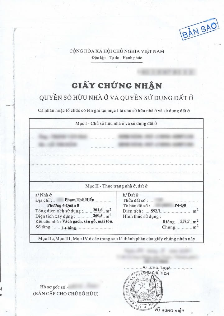 Nhà MT Phạm Thế Hiển Q8 557m² 90 tỷ - Mặt tiền kinh doanh