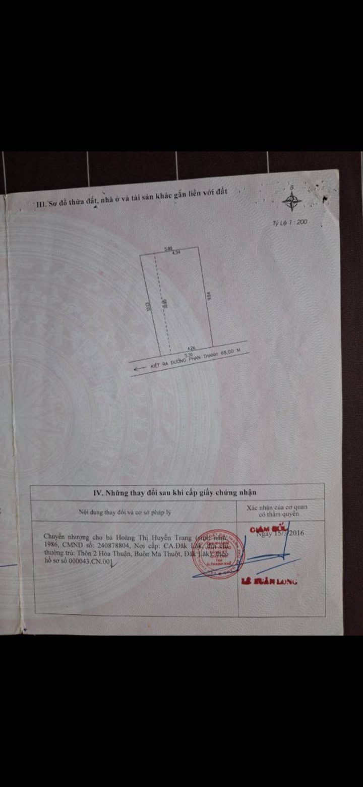 Nhà Kiệt Phan Thanh, Đà Nẵng - 55m² Giá 3 Tỷ, Có Dòng Tiền 8tr/tháng