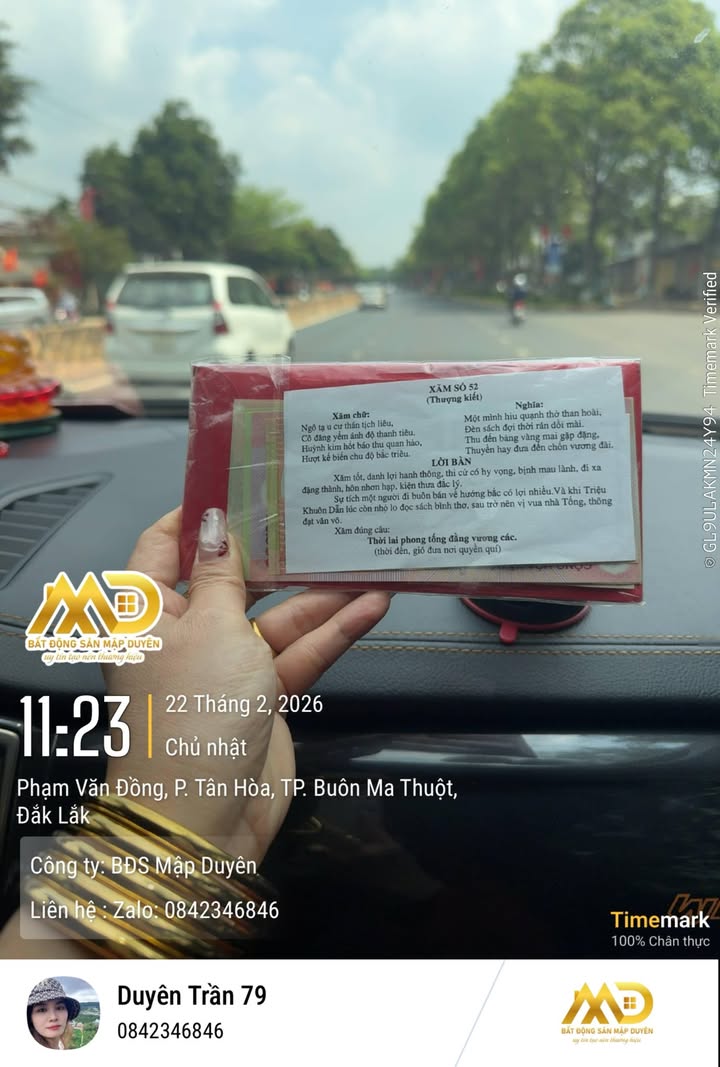 Đất nền Phước An, Đắk Lắk - 110m² Sổ đỏ, Giá 400 triệu