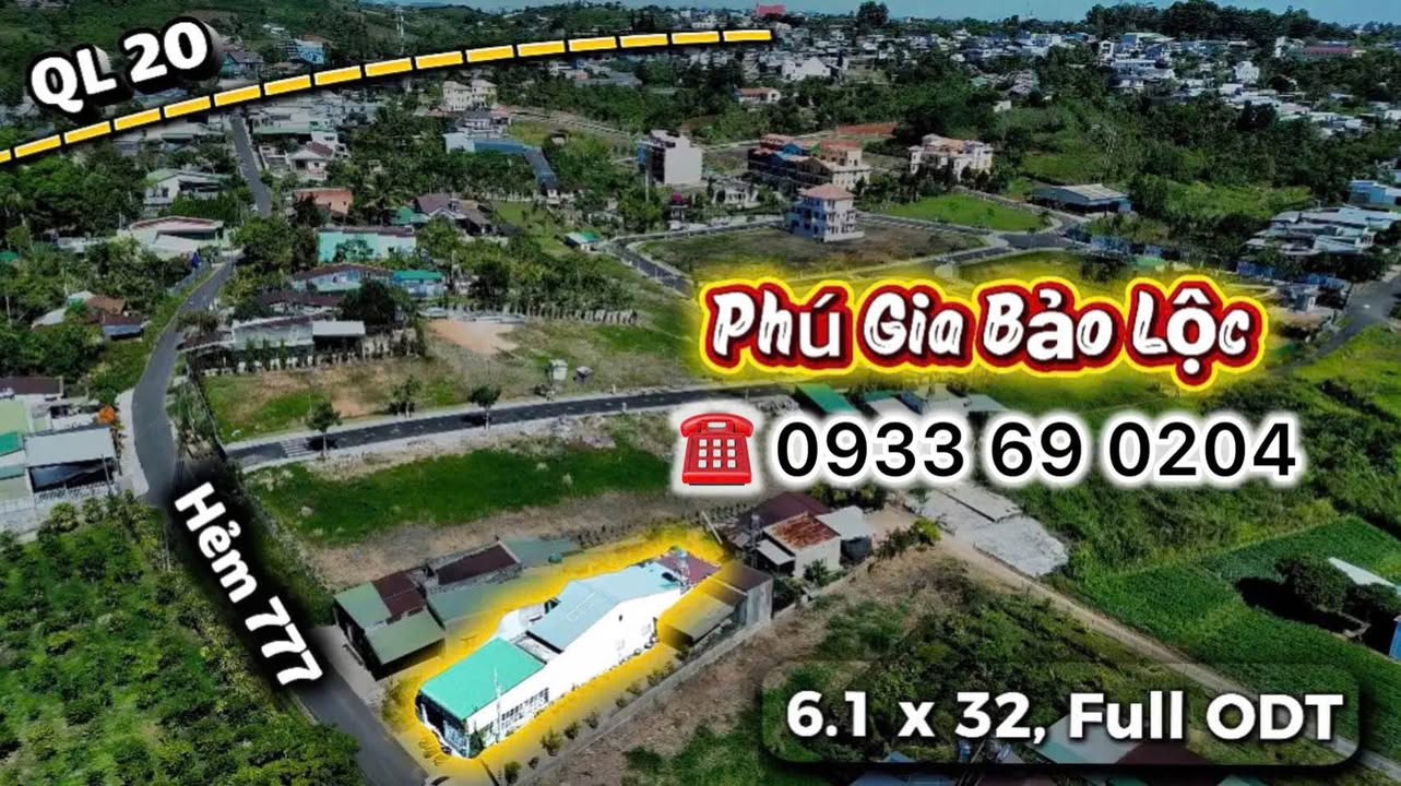 Bán Gấp Nhà Hẻm QL20 Lộc Châu 195m² - Giá Tốt 1.8 Tỷ