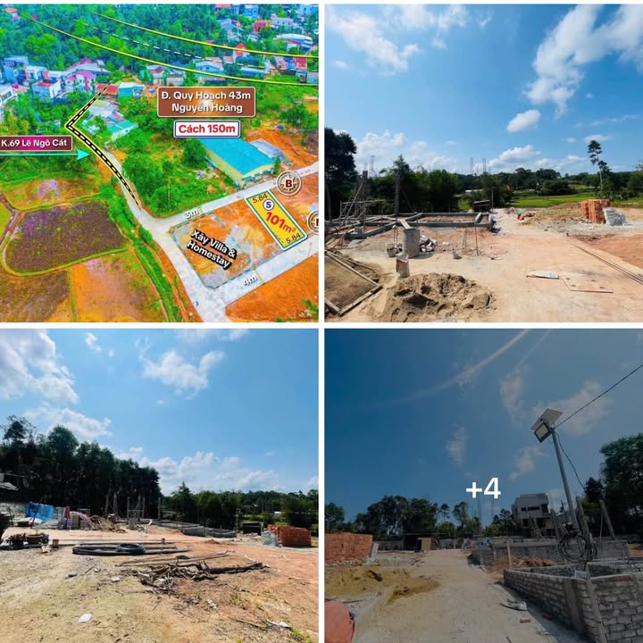 Đất nền Kiệt 69 Sử Hy Nhan Huế 100m² - Sổ đỏ chính chủ!