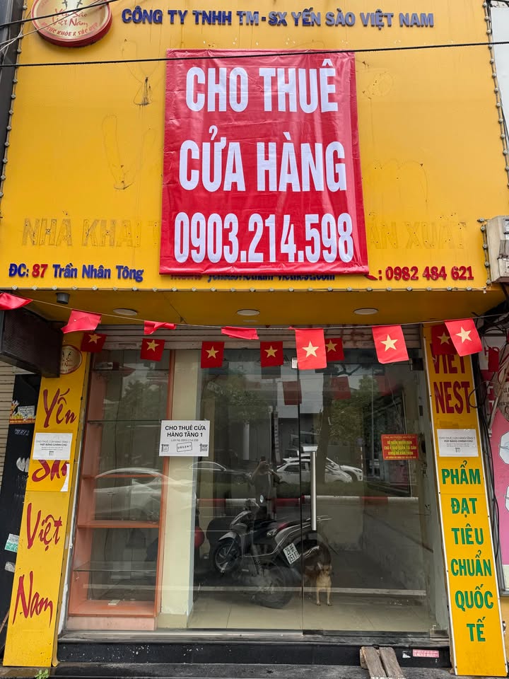 Cho thuê cửa hàng mặt phố Trần Nhân Tông, Hai Bà Trưng - 17m², mặt tiền 3.3m