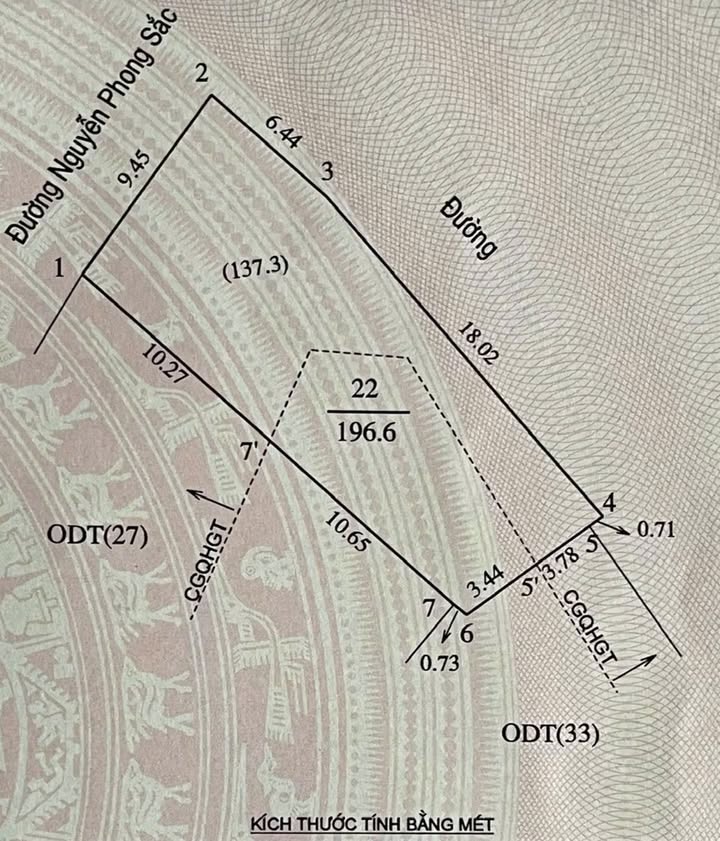 Cho thuê đất 200m² 2 mặt tiền Nguyễn Phong Sắc, TP Vinh - Kinh doanh sầm uất