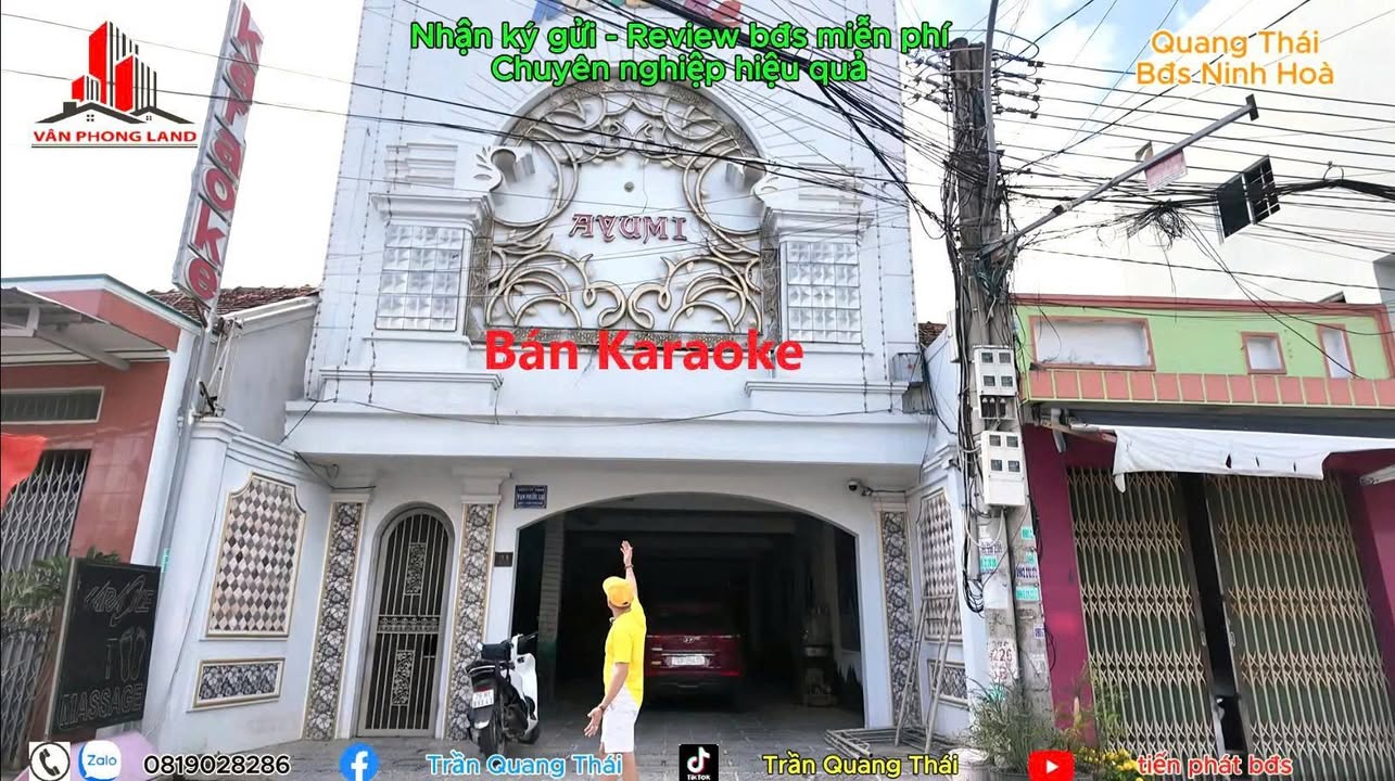 Nhà Phố Mặt Tiền Võ Tánh Ninh Hòa 400m² - Vị Trí Kinh Doanh Đắc Địa!