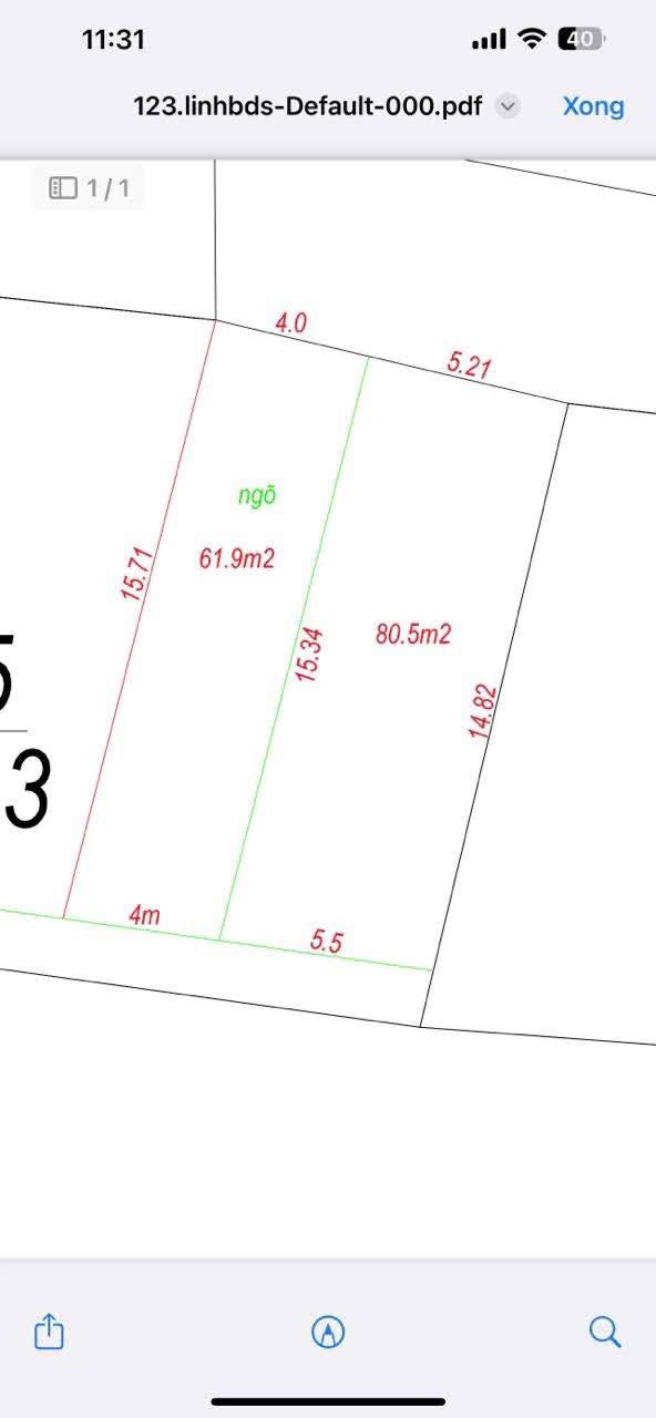 Bán Đất Lô Góc 80m² Phúc Quan, Ứng Hòa - Kinh Doanh Thoải Mái