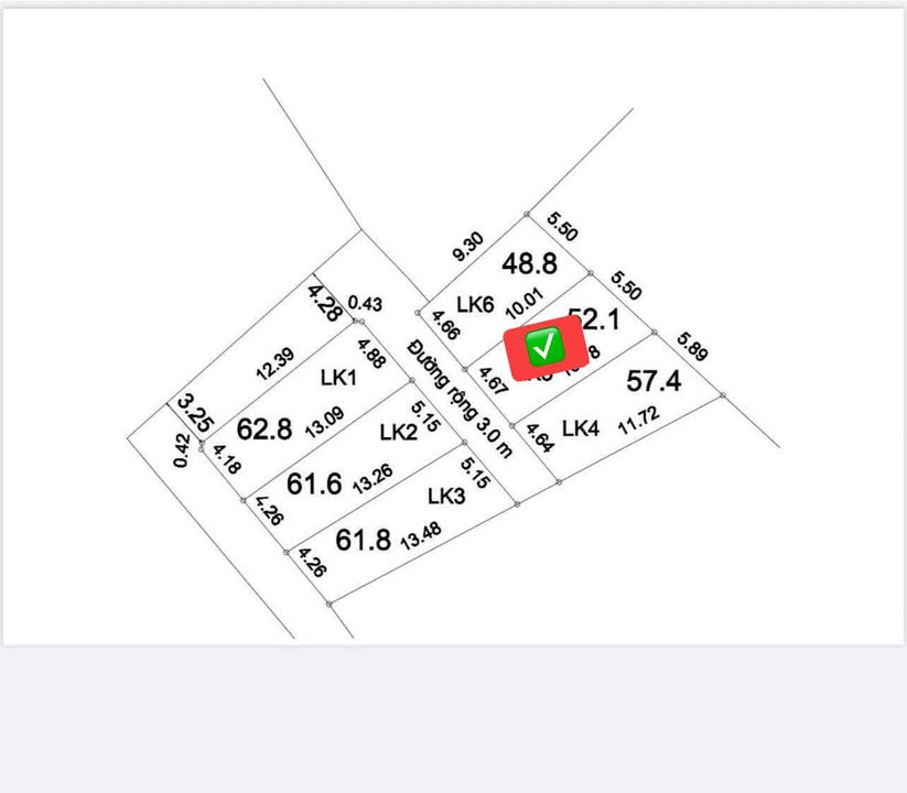 Đất nền Văn Giang 52.1m² giá 1.8 tỷ - Ô tô vào tận nơi!