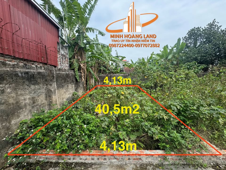 Bán đất Liên Minh, Đan Phượng 40.5m² - Giá 2.x tỷ, trung tâm sầm uất