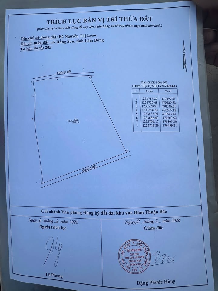 Bán Gấp Đất Vườn 15000m² Sát QL1A, Hàm Thuận Bắc - Tặng Nhà Cấp 4