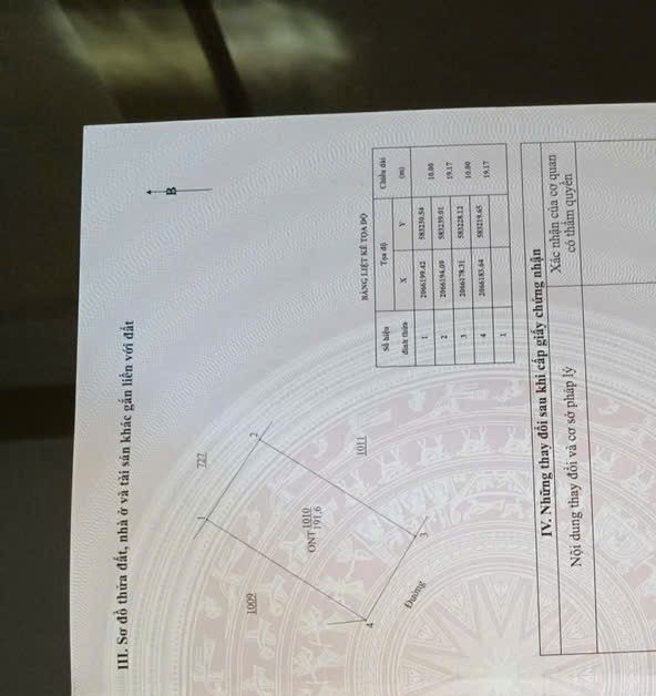 Bán Đất Hùng Tiến 191m² - Sổ Đỏ Thổ Cư, Đường Ô Tô - Giá 1.3 Tỷ