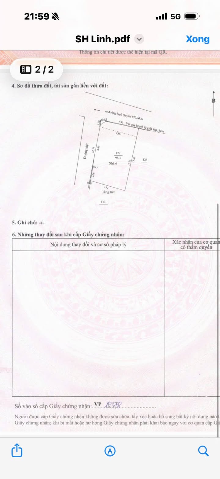 Đất nền Trần Duy Chiến Hòa Xuân 98m² giá 7 tỷ - Đường to ô tô