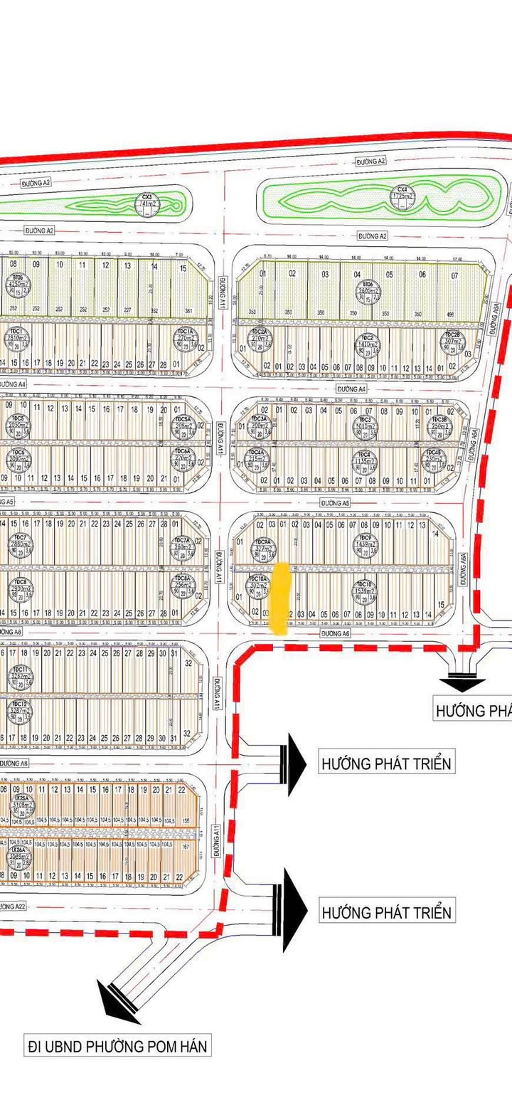 Đất TĐC Kosy A6 - 102m² Sổ đỏ Sẵn Sàng Giao Dịch!